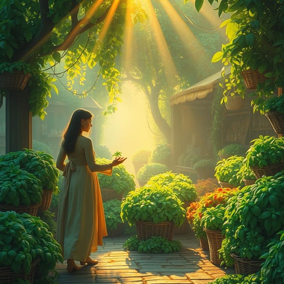 Dream : Buying basil in a dream