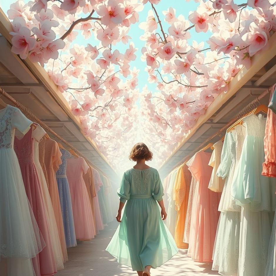 Dream : Buying beautiful clothes in a dream