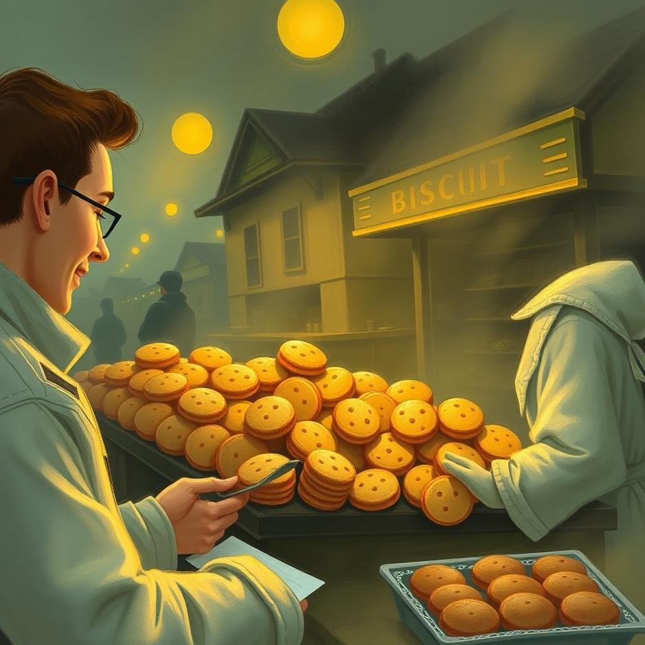 Dream : Buying biscuits from the market in a dream