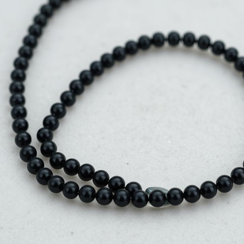 Dream : Buying black beads in a dream