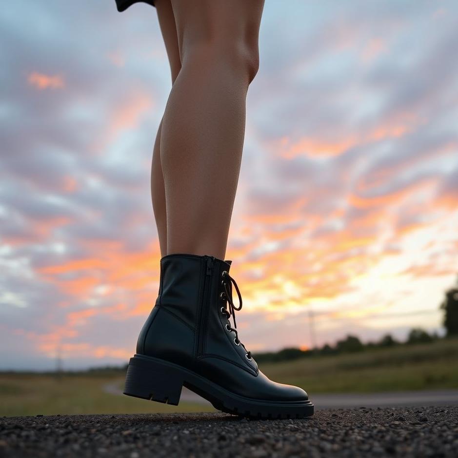 Dream : Buying black boots in a dream