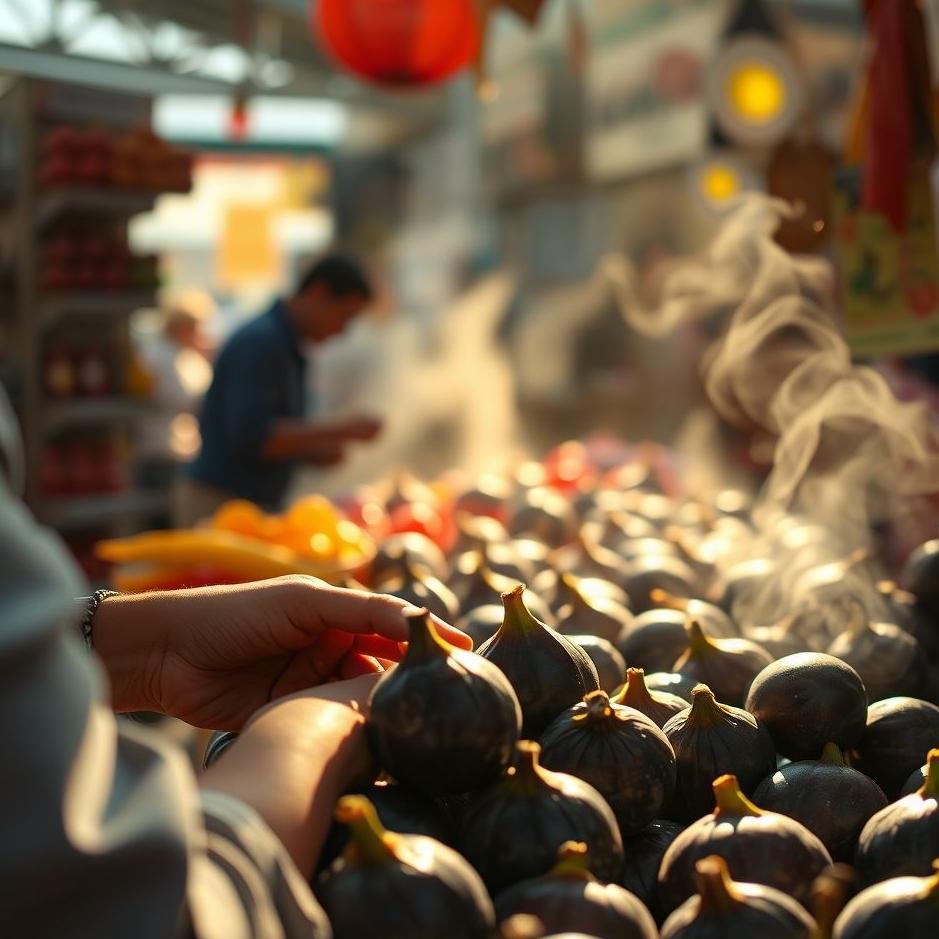 Dream : Buying black figs in a dream