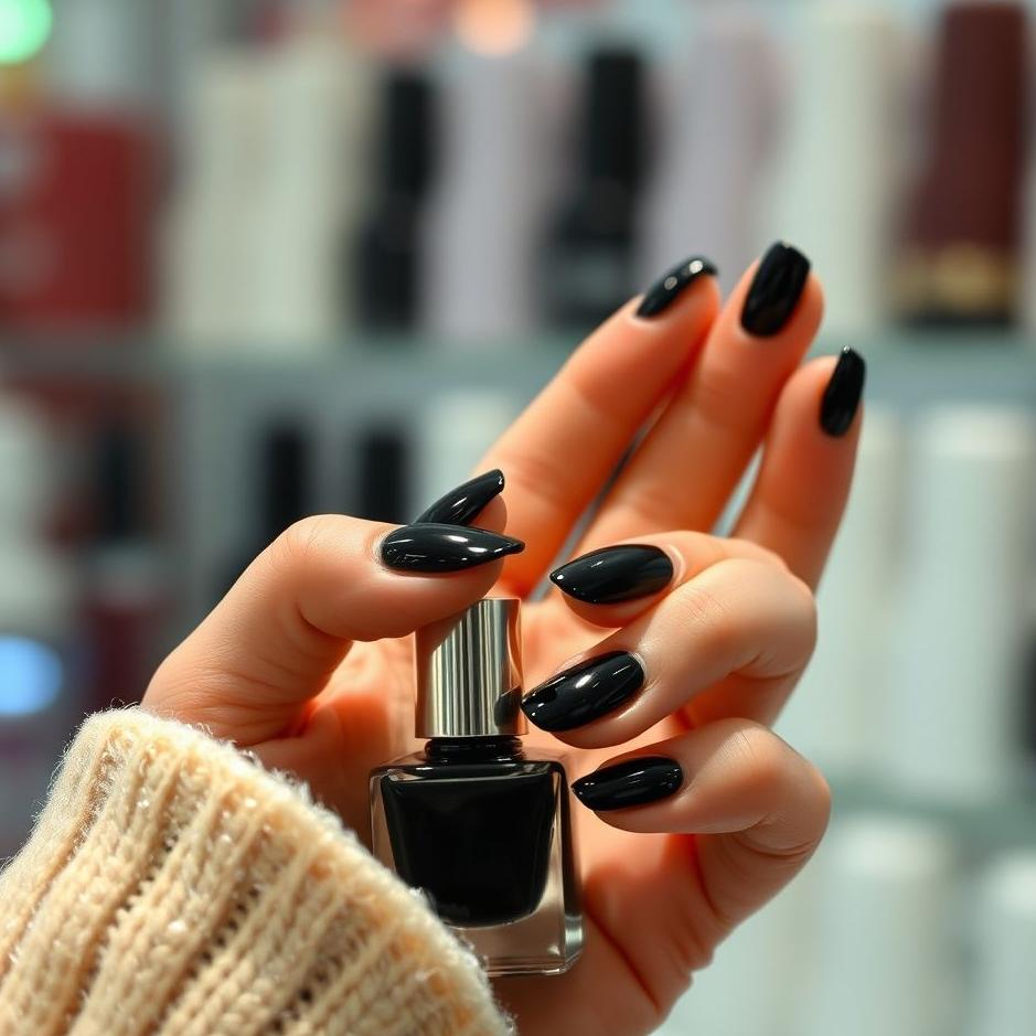 Dream : Buying black nail polish in a dream