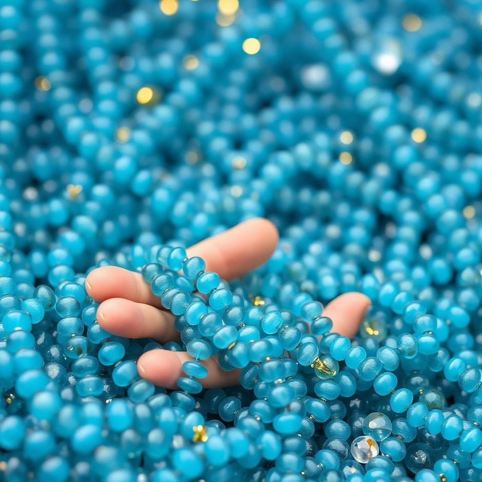 Dream : Buying blue beads in a dream