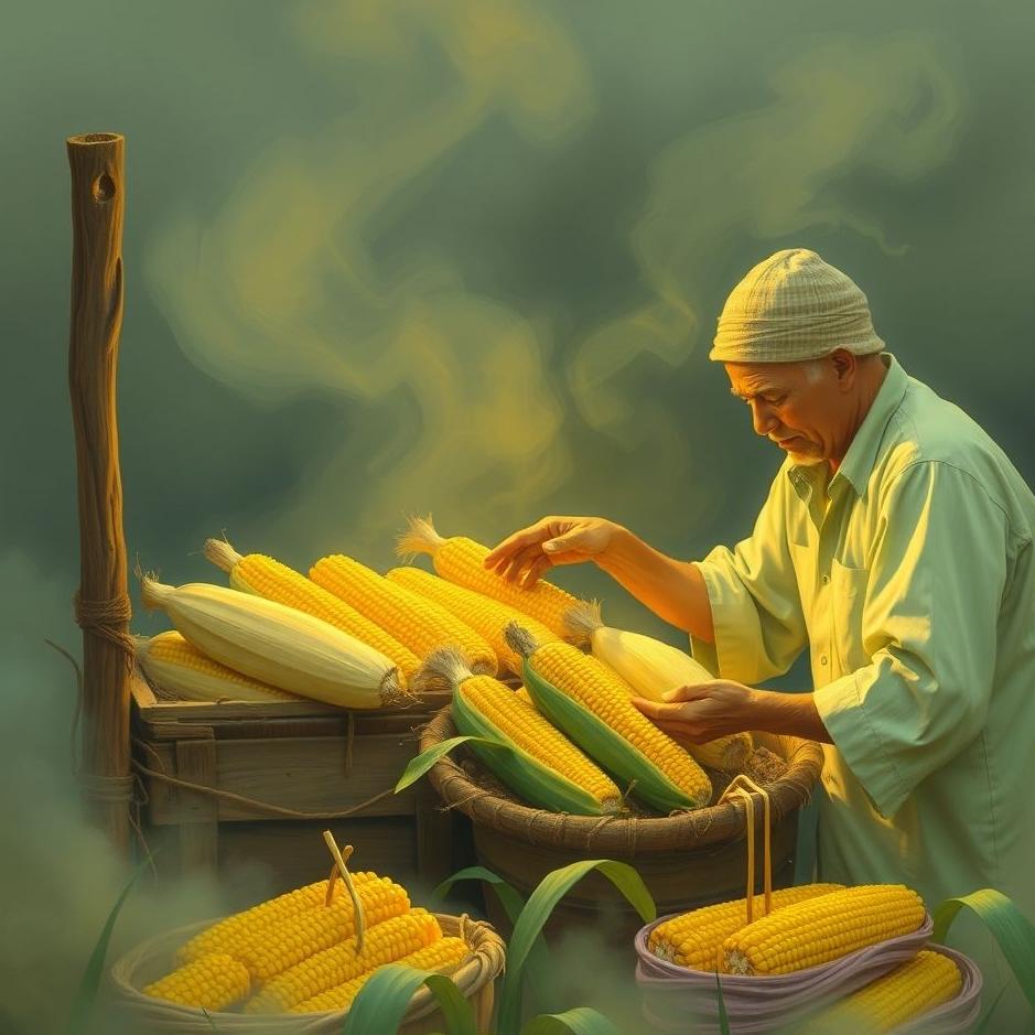 Dream : Buying boiled corn in a dream