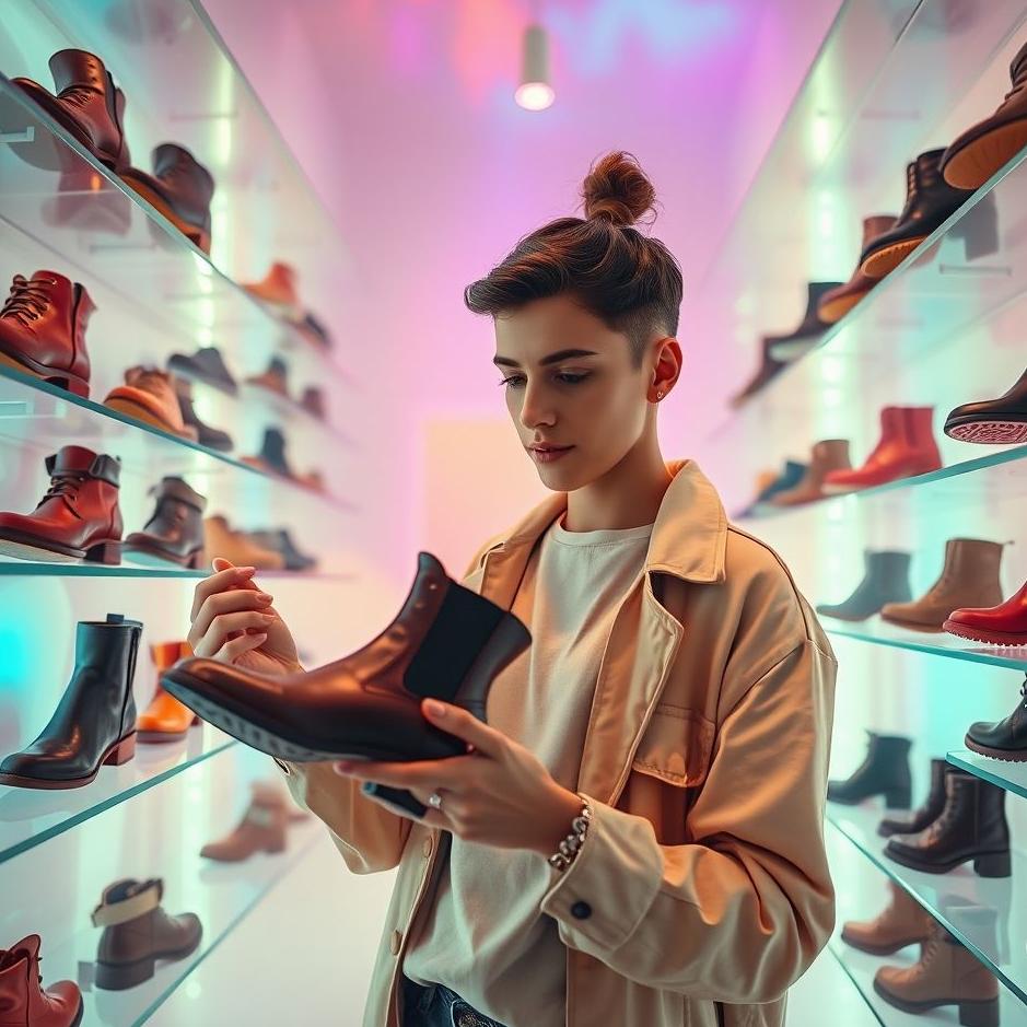 Dream : Buying boots for yourself in a dream