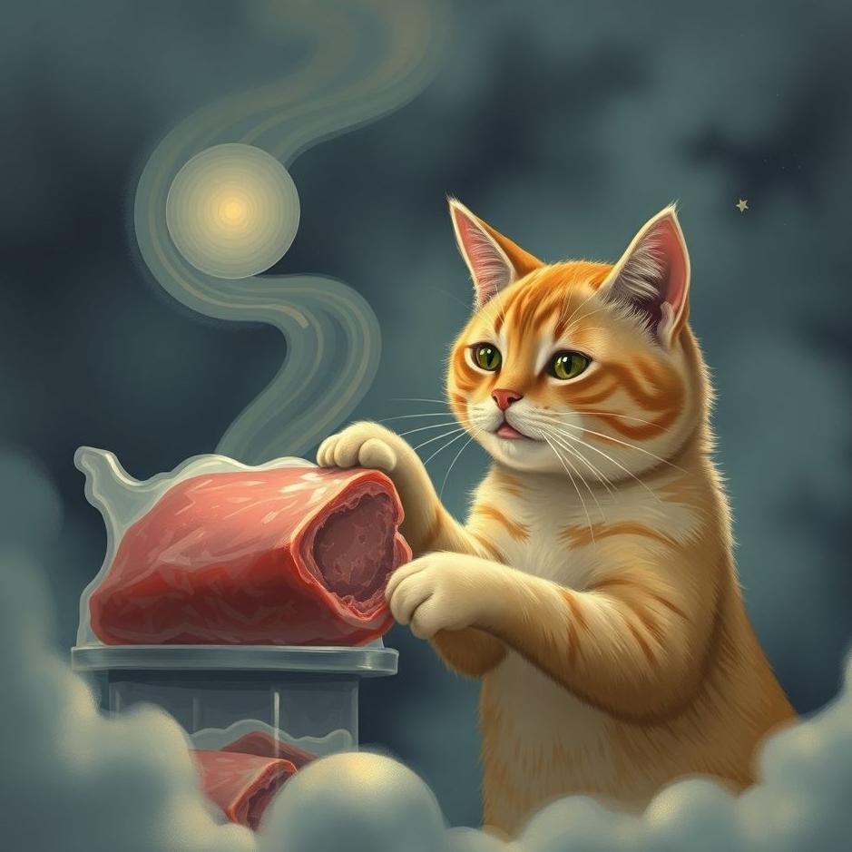 Dream : Buying cat meat in a dream