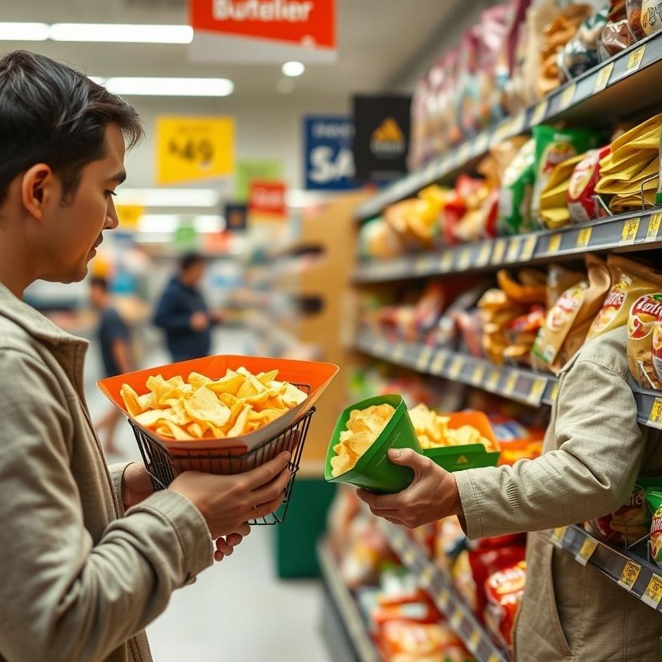 Dream : Buying chips from the grocery store
