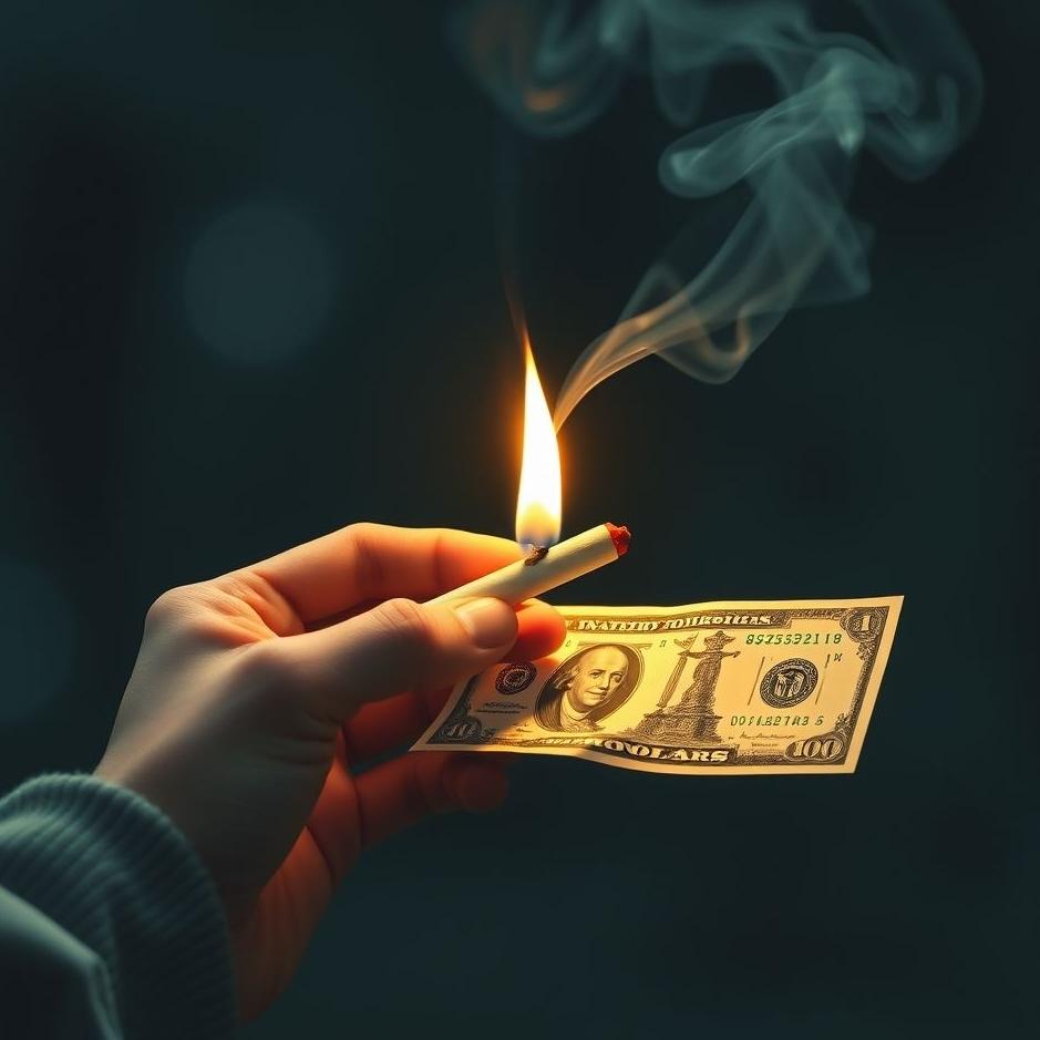 Dream : Buying cigarettes with money in a dream