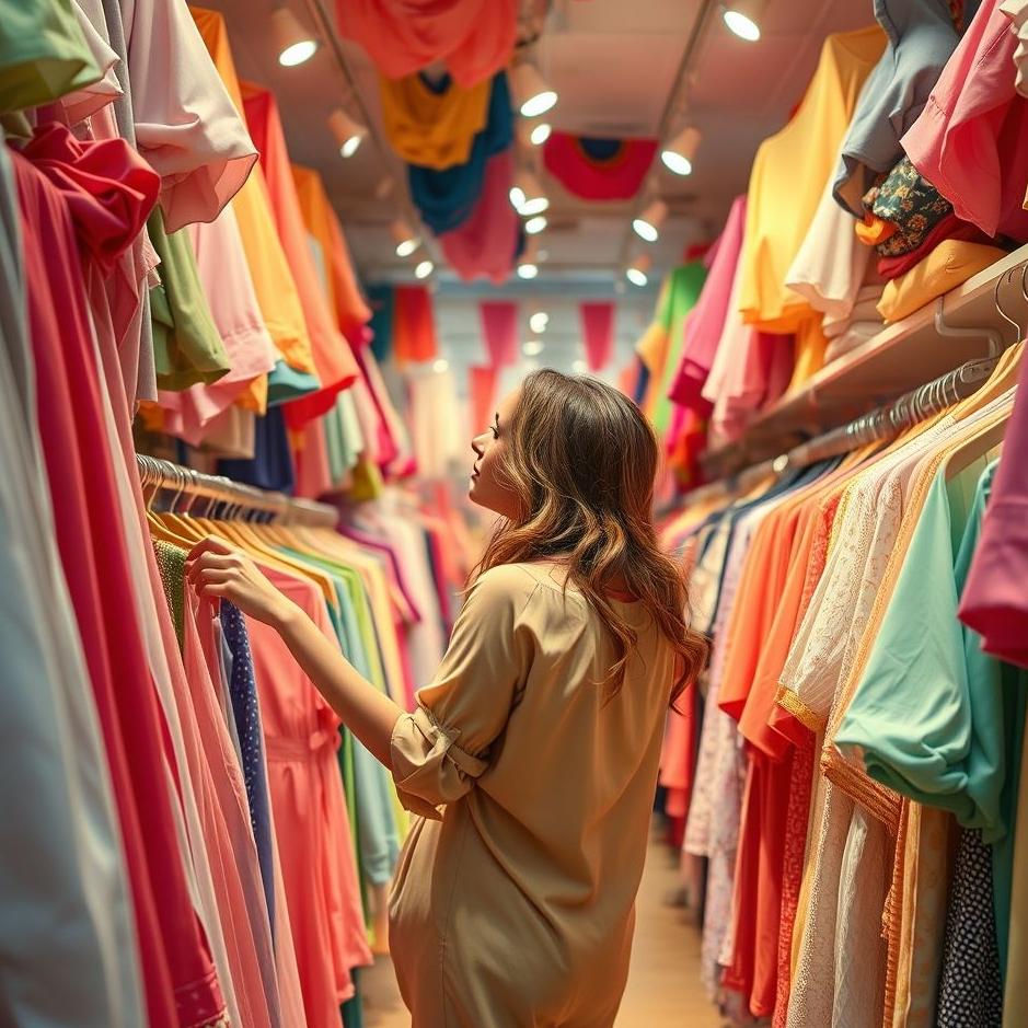 Dream : Buying clothes for yourself in a dream