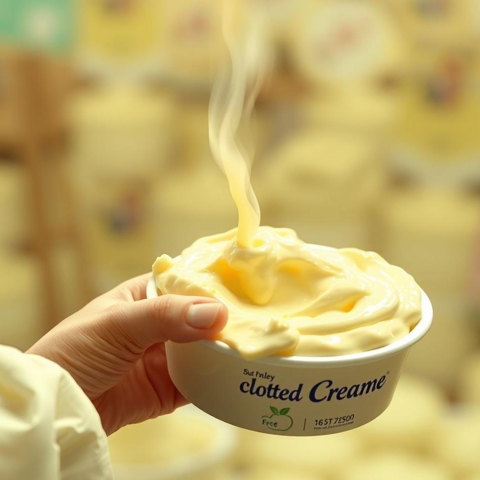 Dream : Buying clotted cream in a dream