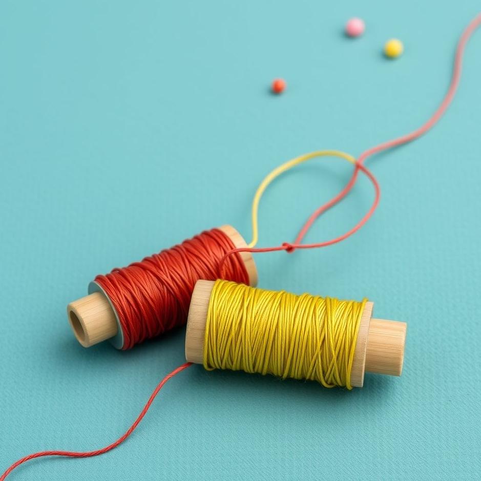 Dream : Buying colored thread in your dream