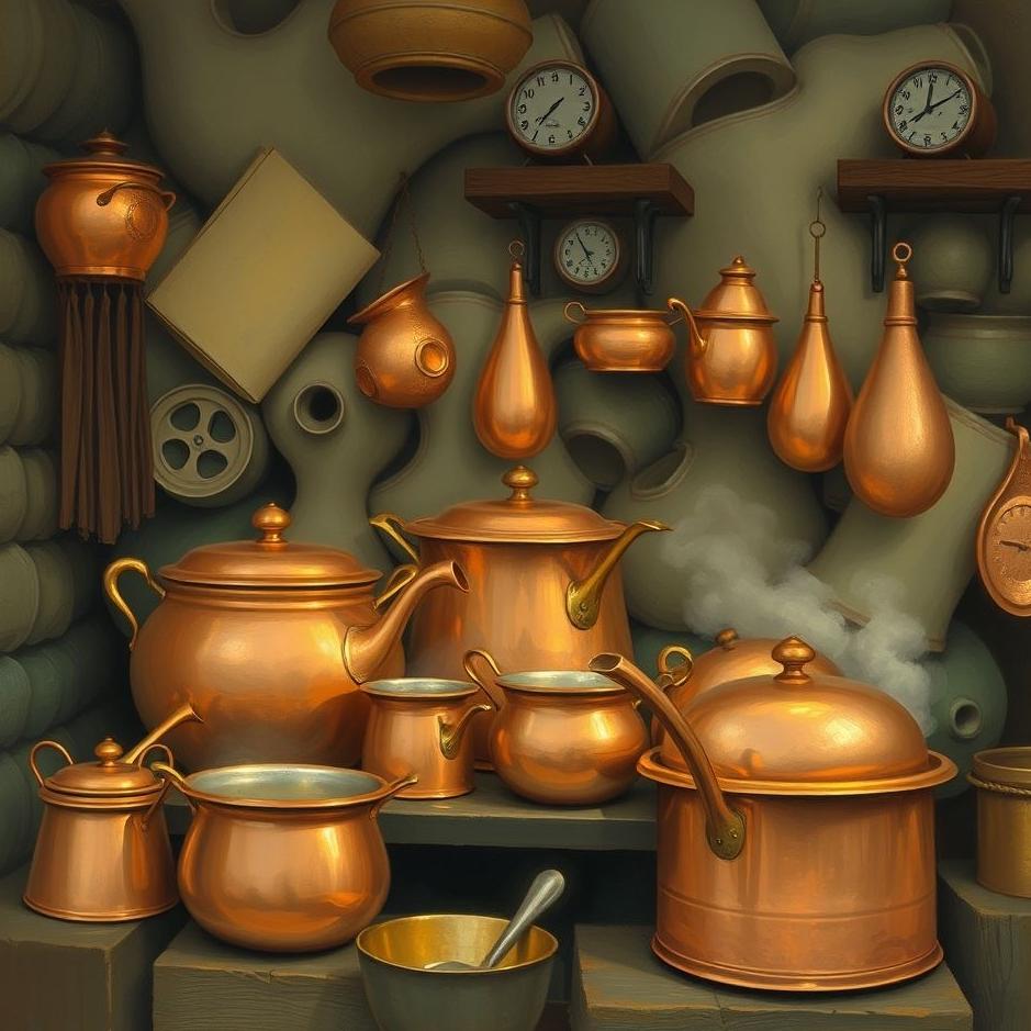 Dream : Buying copper pots in a dream