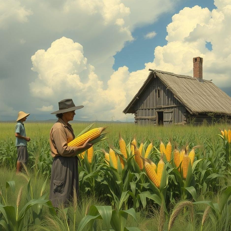 Dream : Buying corn from a neighbor in a dream
