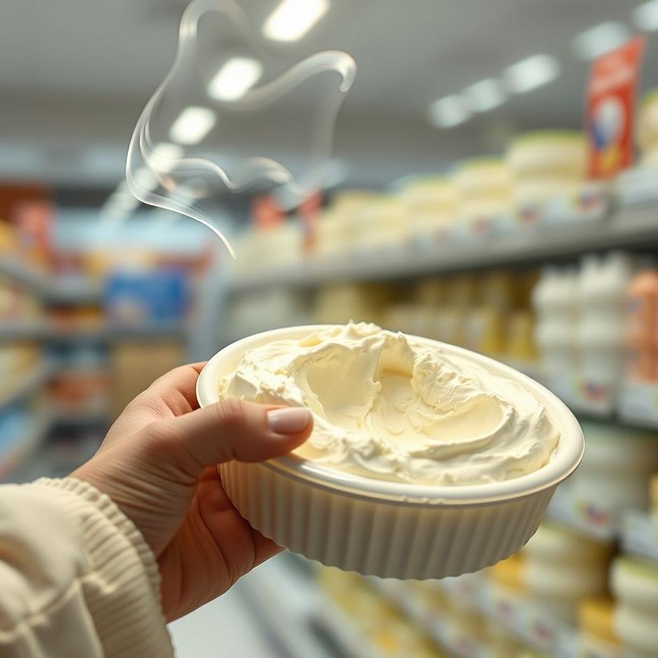 Dream : Buying cream cheese in a dream