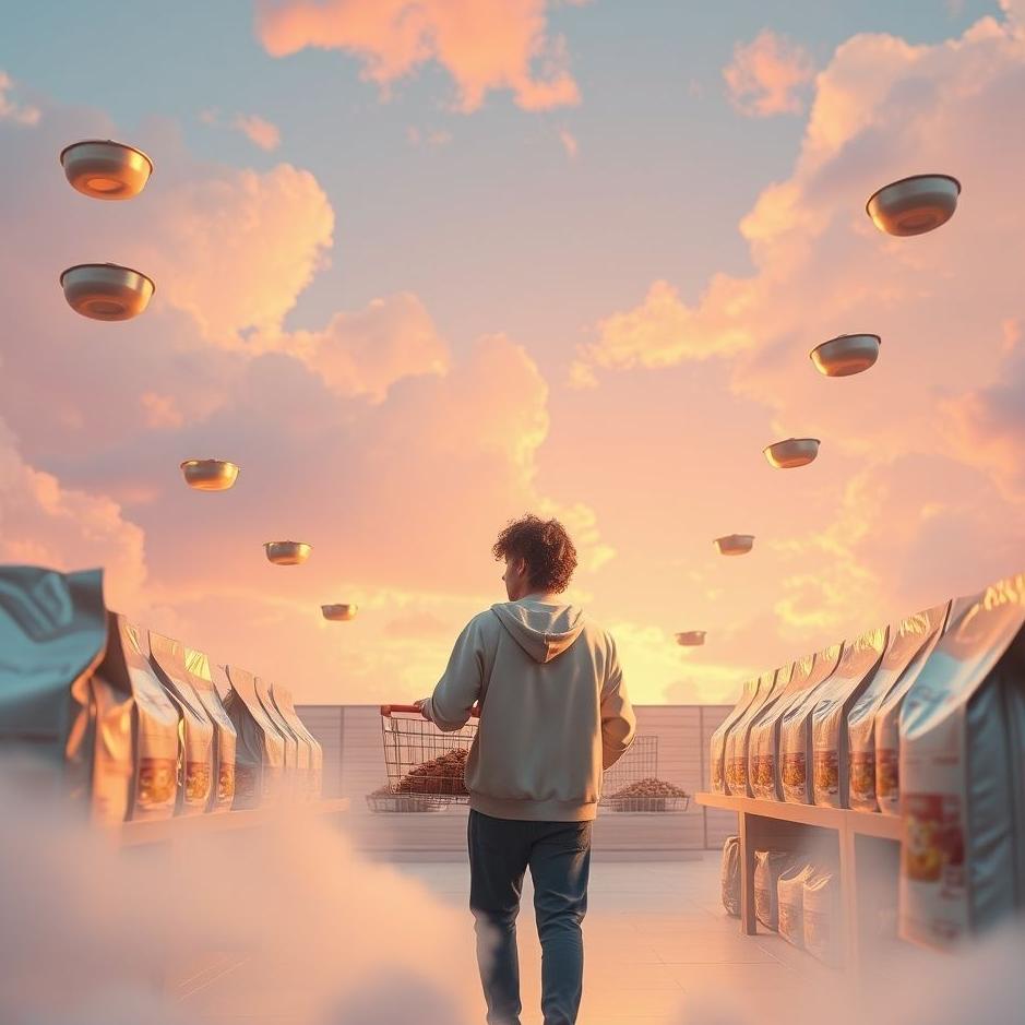 Dream : Buying dog food in a dream