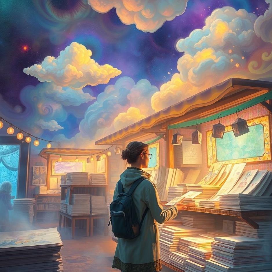 Dream : Buying drawing paper in a dream