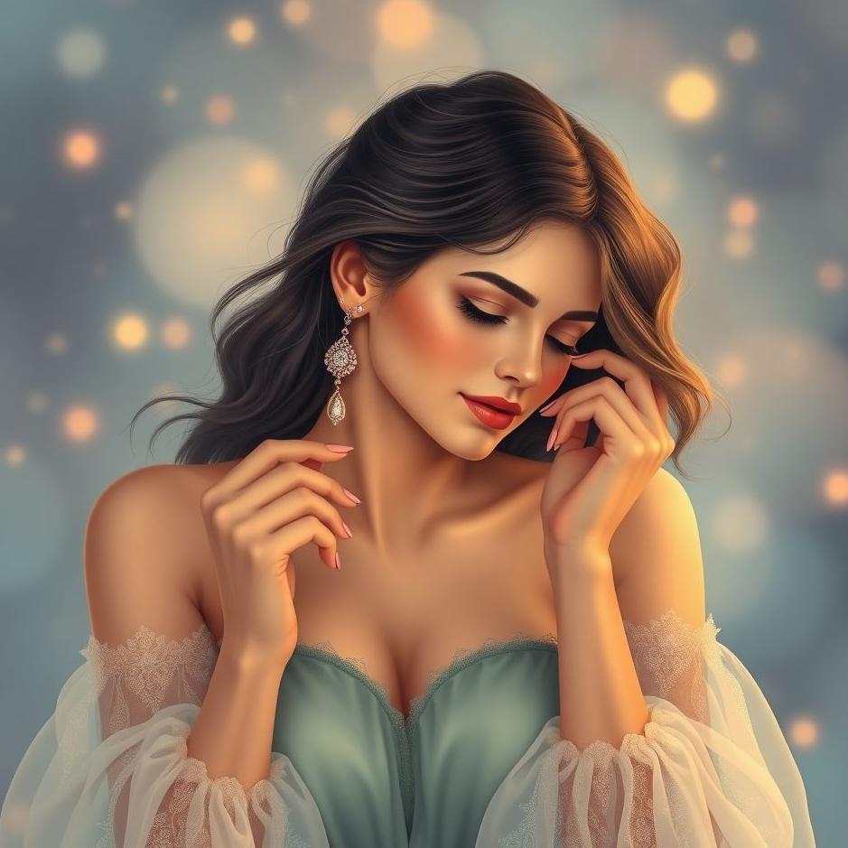 Dream : Buying earrings for yourself in a dream