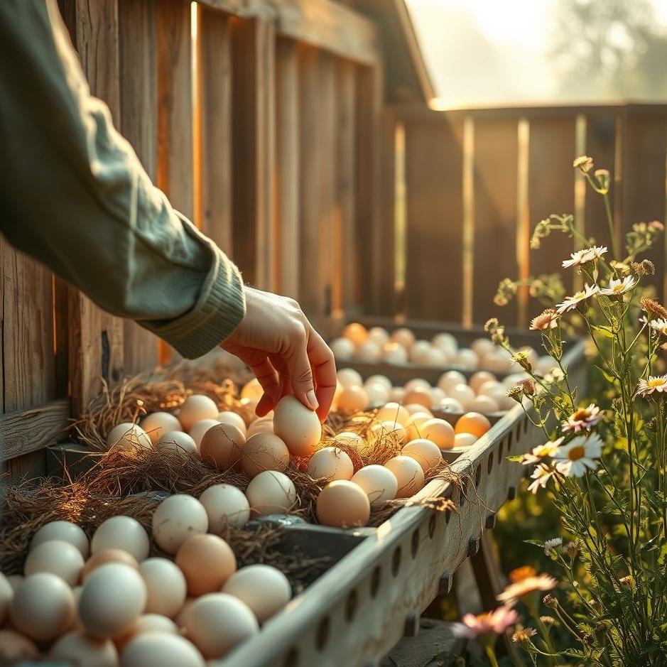 Dream : Buying eggs in a coop in a dream
