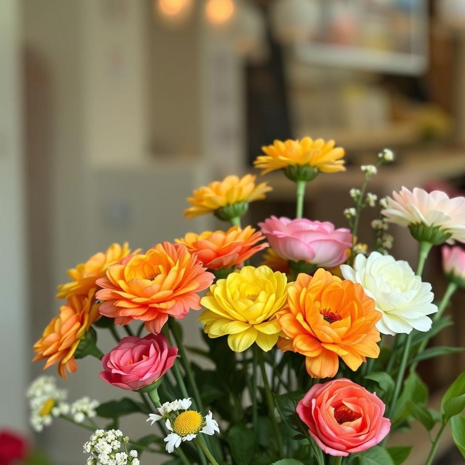 Dream : Buying fake flowers in your dream