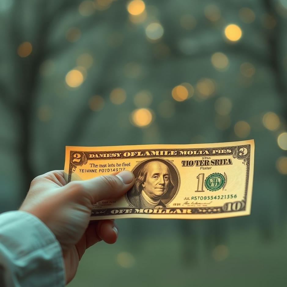 Dream : Buying fake paper money in a dream