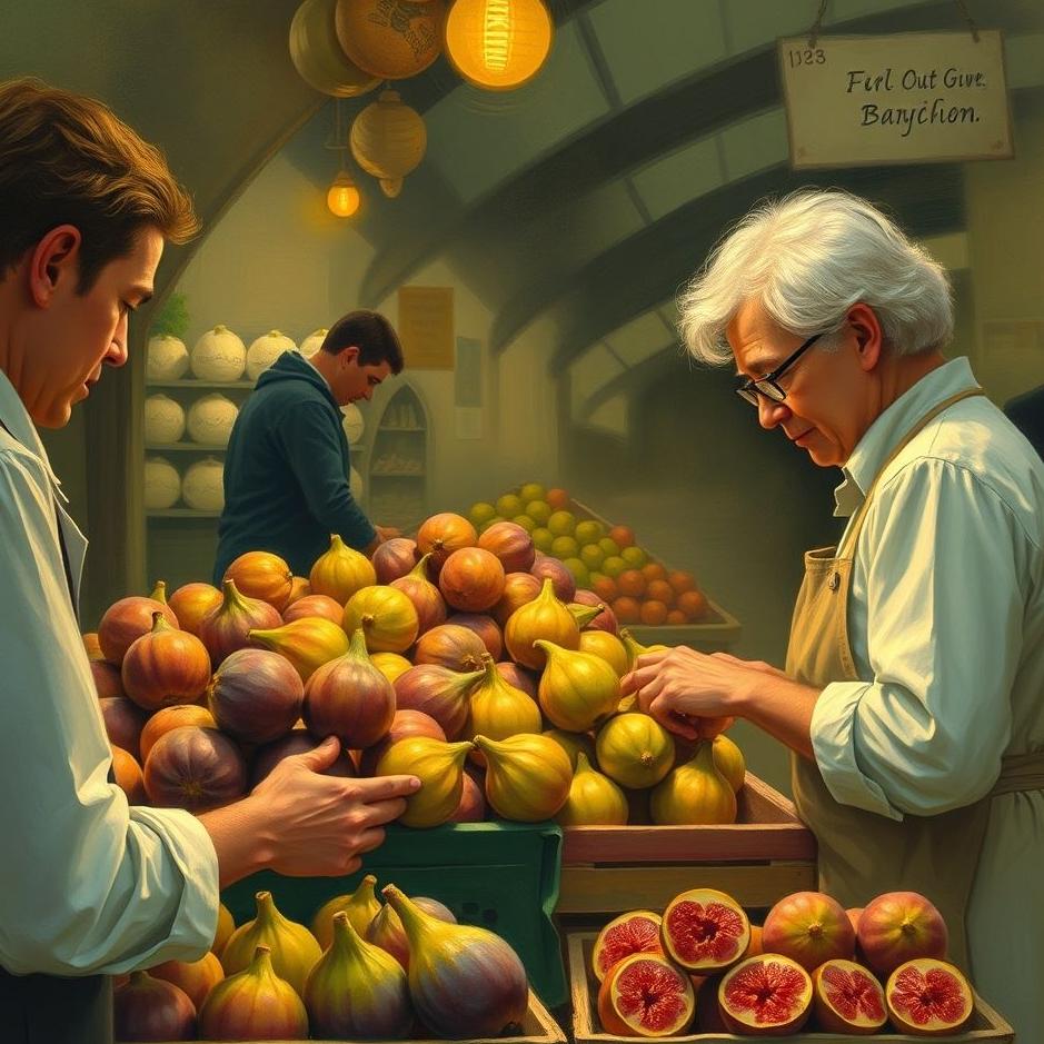 Dream : Buying figs from the market in a dream