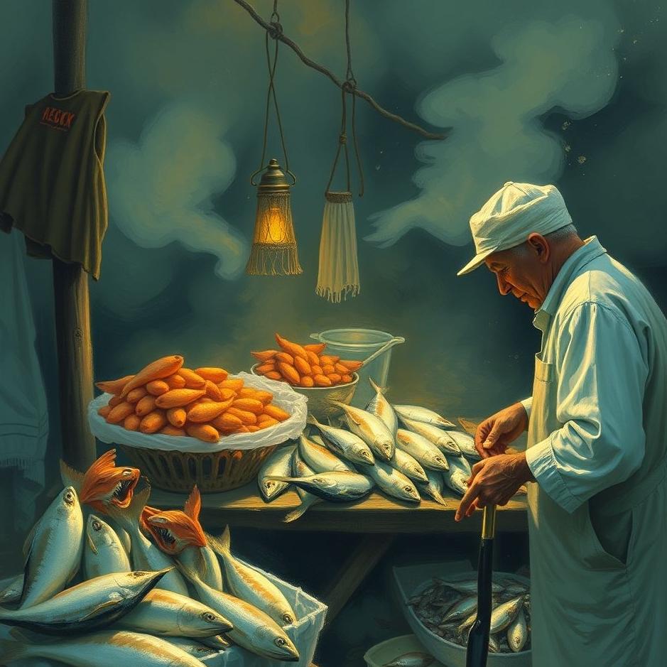 Dream : Buying fish from the market in a dream