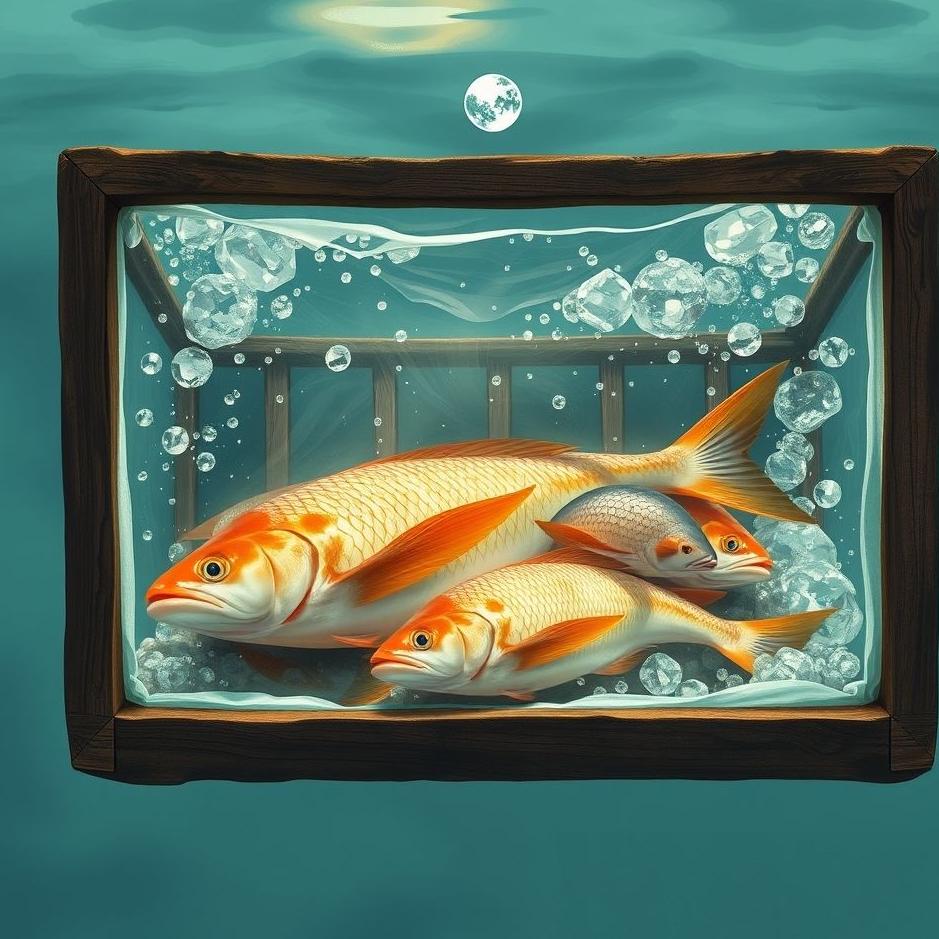Dream : Buying fish in a crate in a dream
