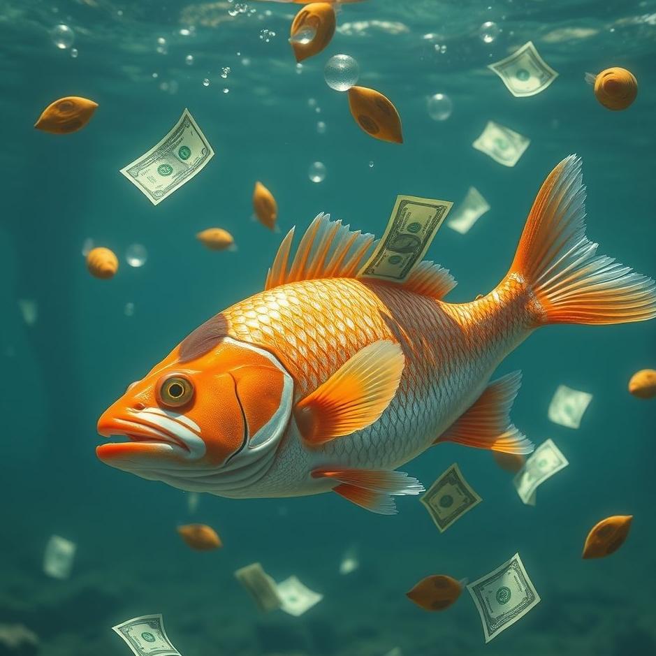 Dream : Buying fish with money in a dream