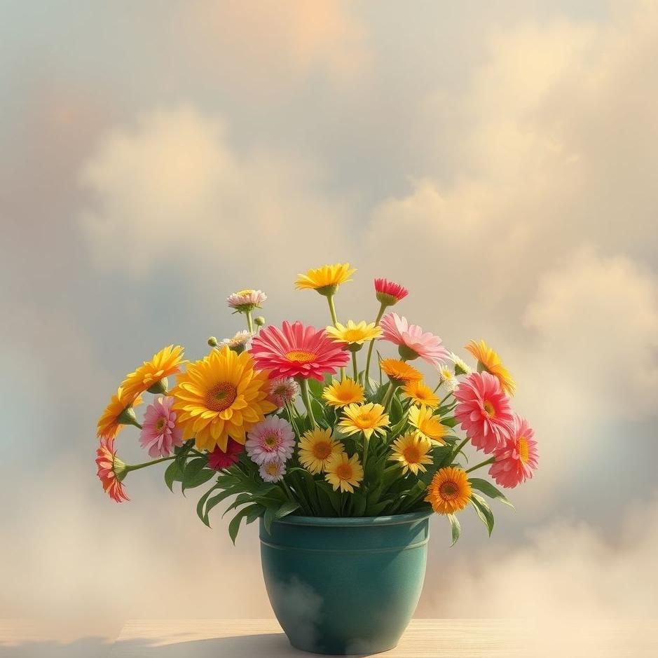 Dream : Buying flowers in a pot in a dream