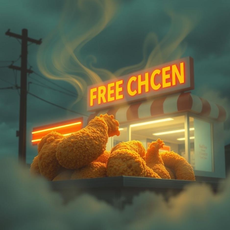 Dream : Buying fried chicken in a dream