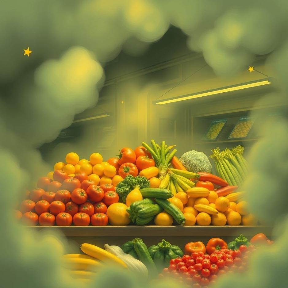Dream : Buying fruit and vegetables in a dream