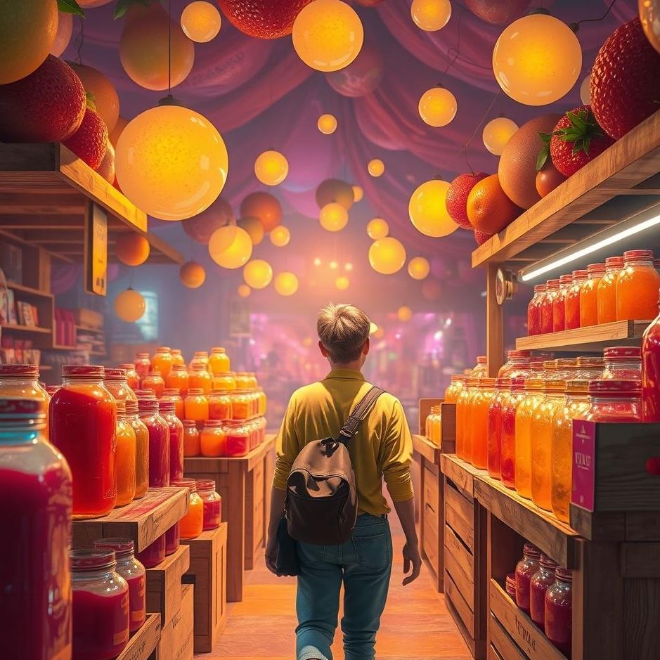 Dream : Buying fruit pulp in a dream