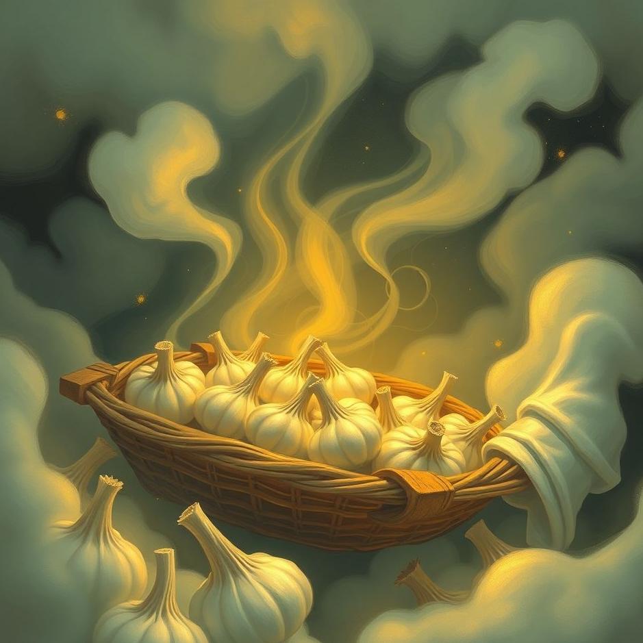 Dream : Buying garlic in a dream