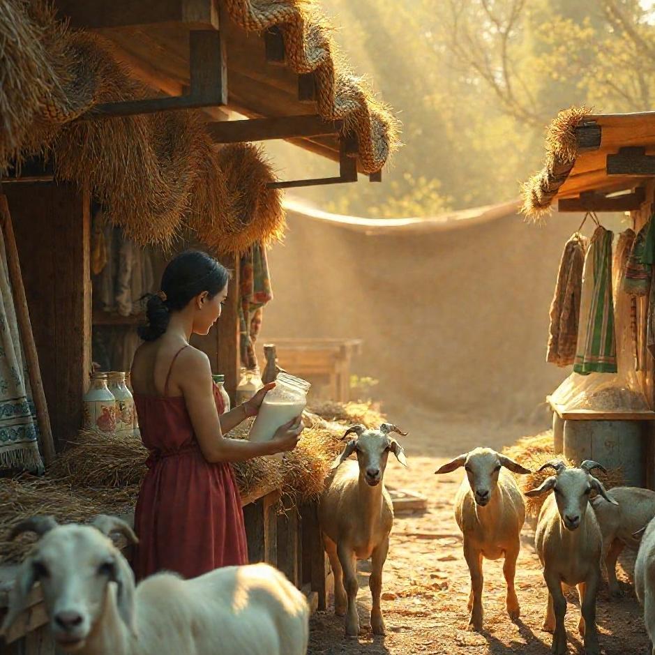 Dream : Buying goat's milk in a dream