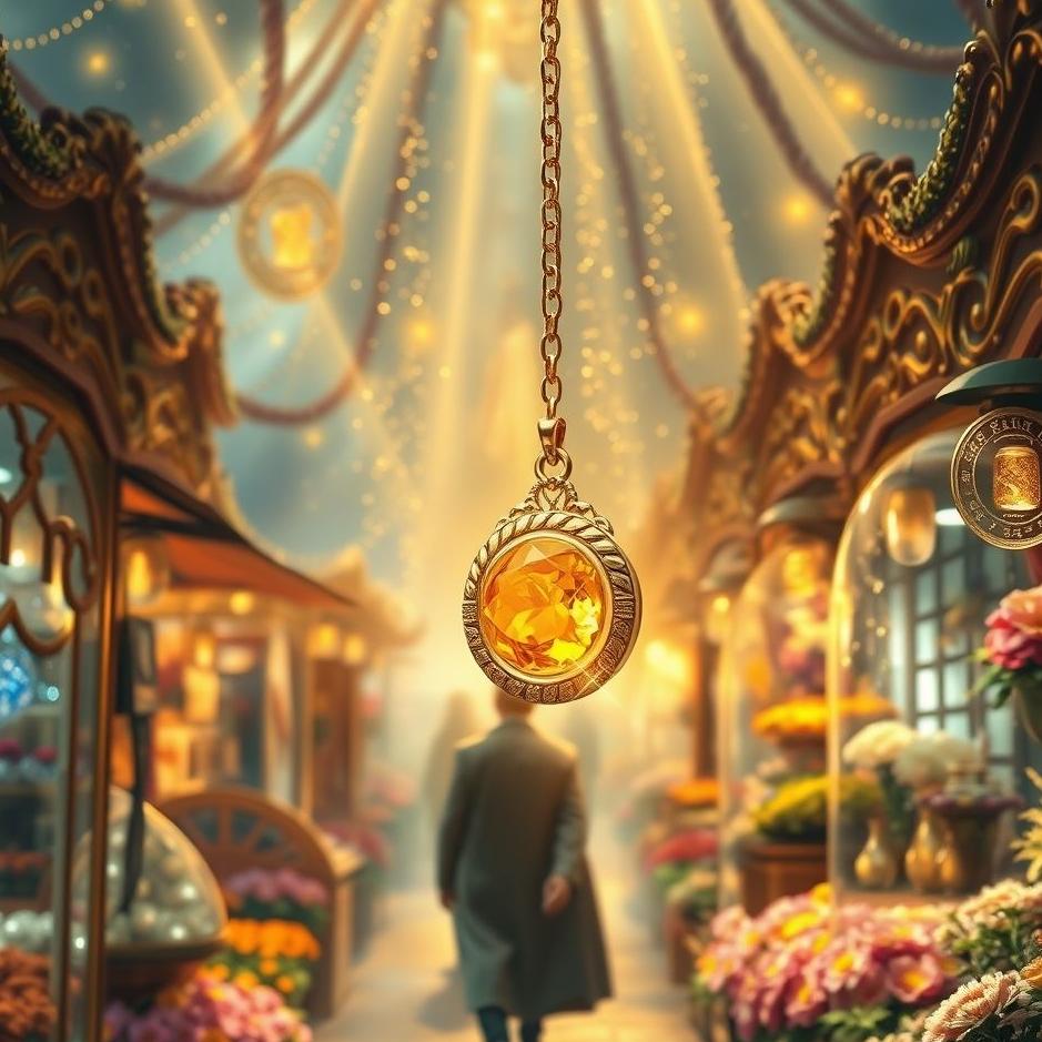 Dream : Buying gold ring pendant gift in dream