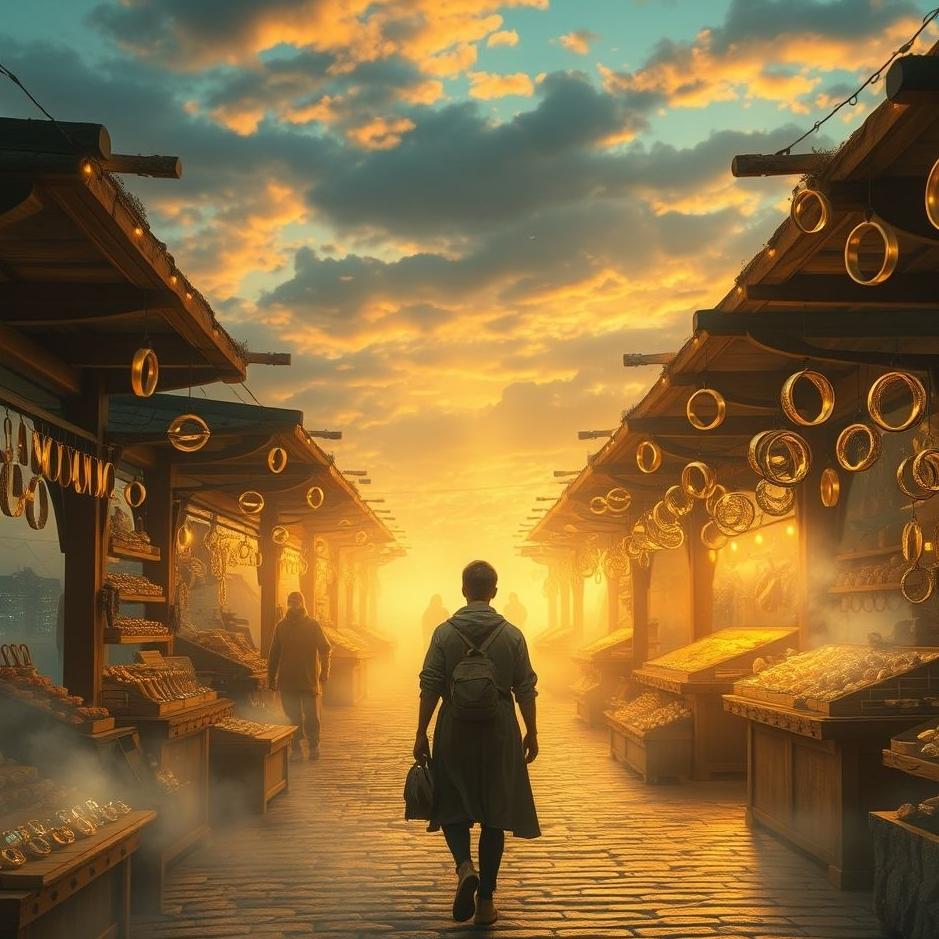 Dream : Buying gold rings in the dream