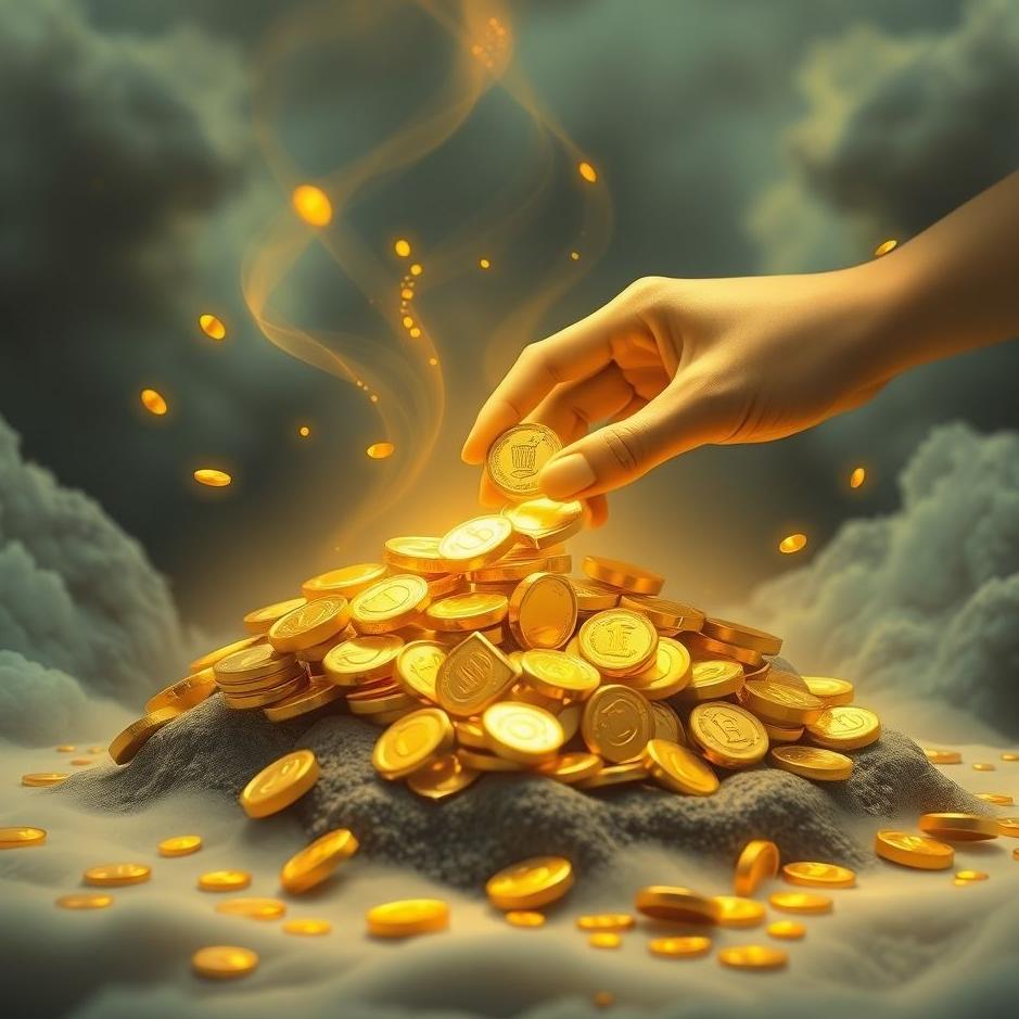 Dream : Buying gold with money in a dream