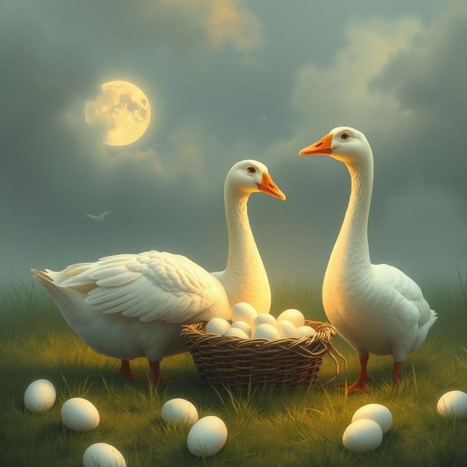Dream : Buying goose eggs in a dream