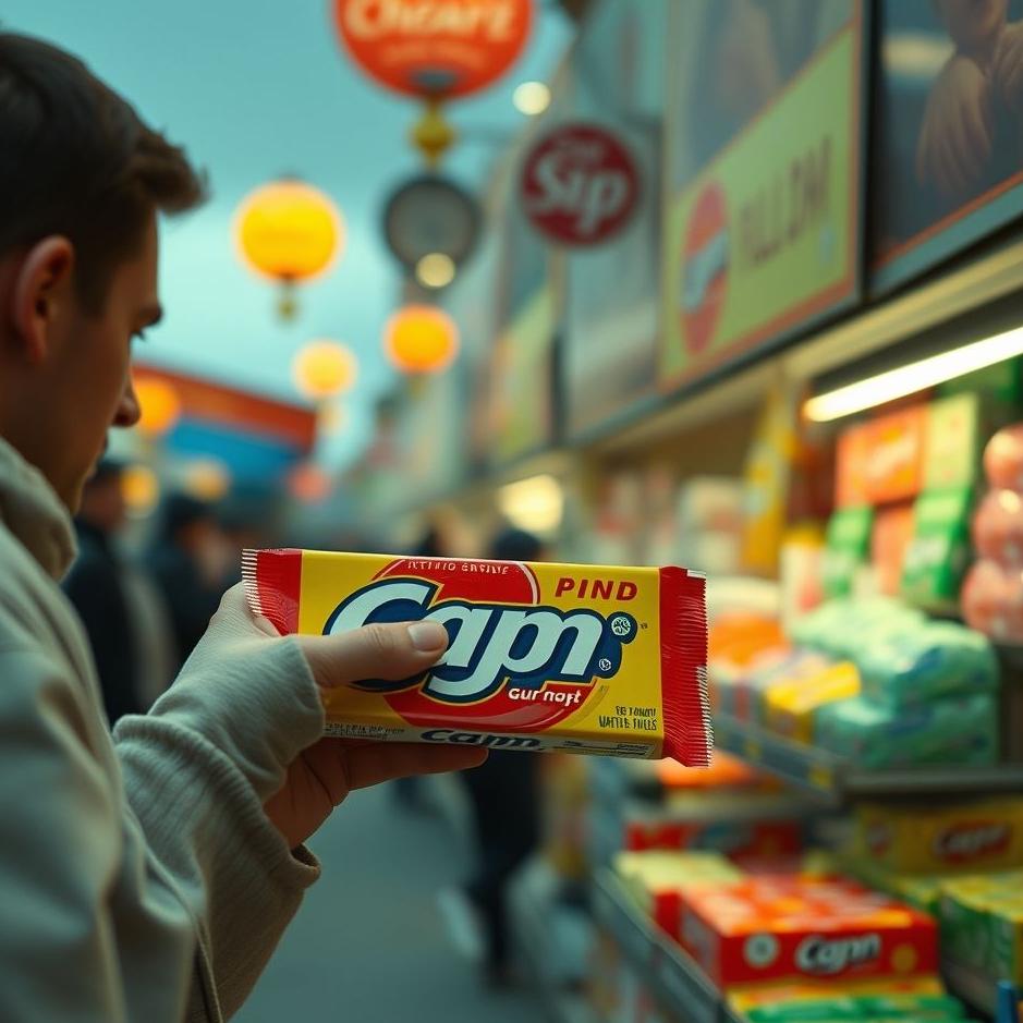 Dream : Buying gum from the market in your dream
