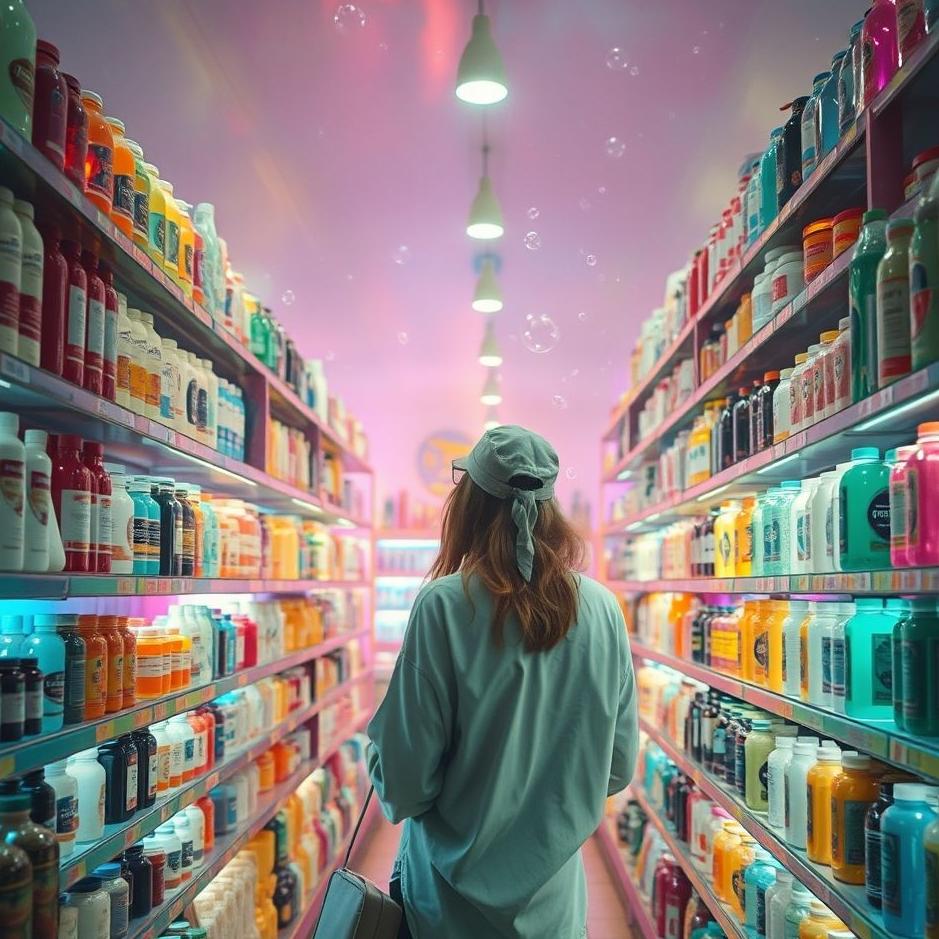 Dream : Buying hair conditioner in a dream