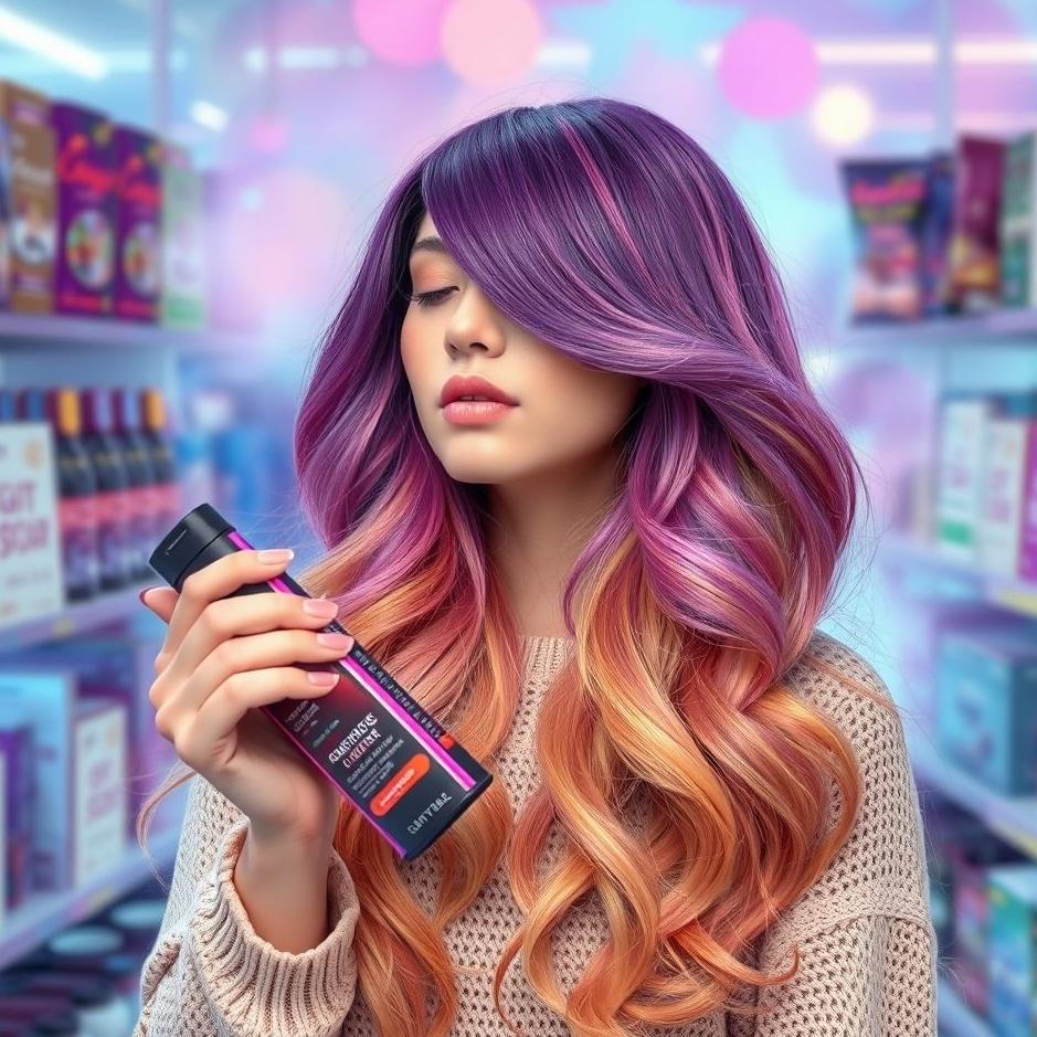 Dream : Buying hair dye in a dream