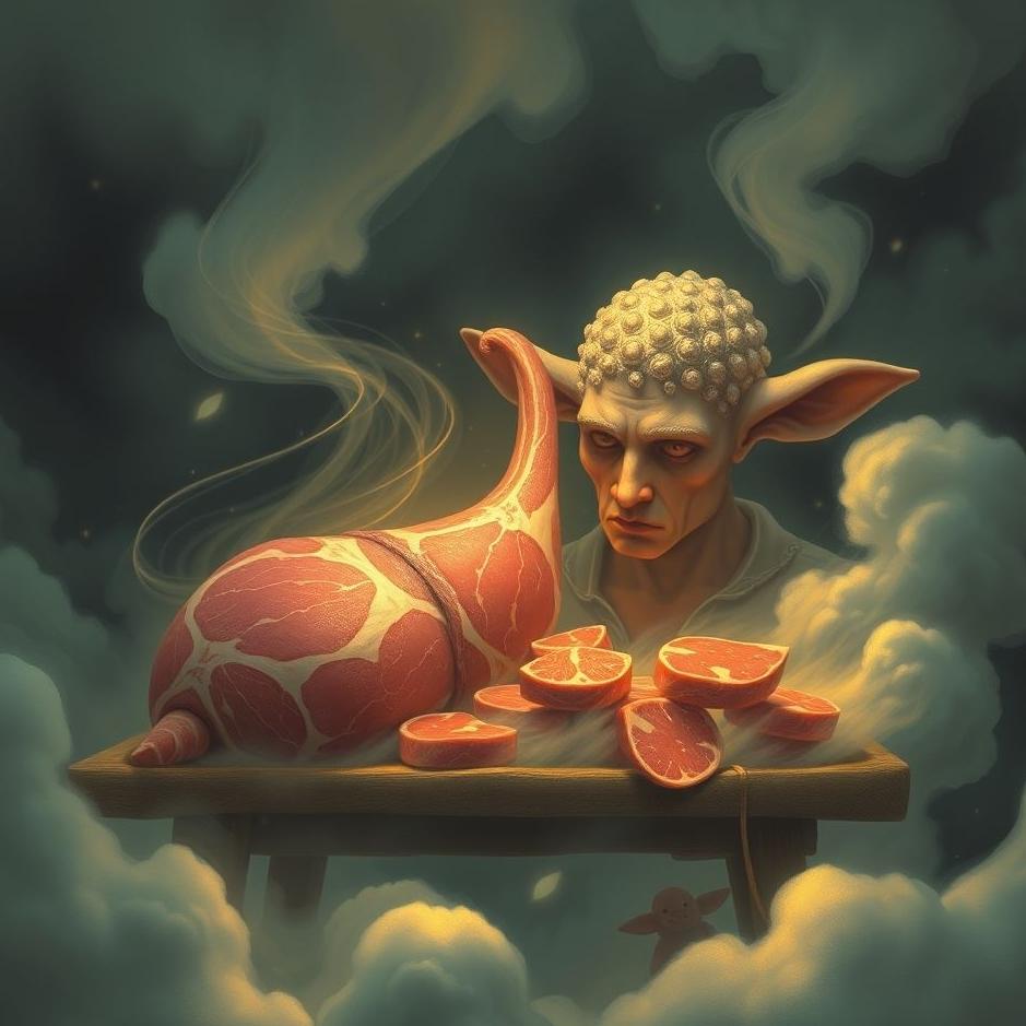 Dream : Buying human meat in a dream