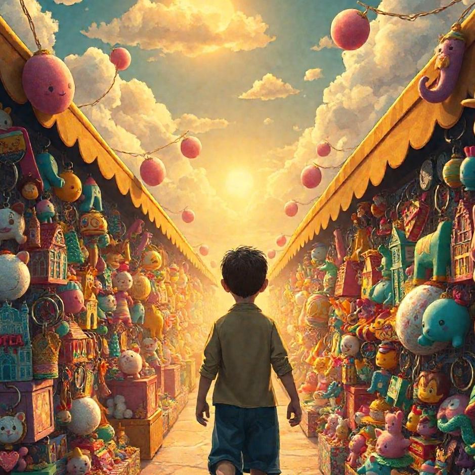 Dream : Buying keychains in the dream