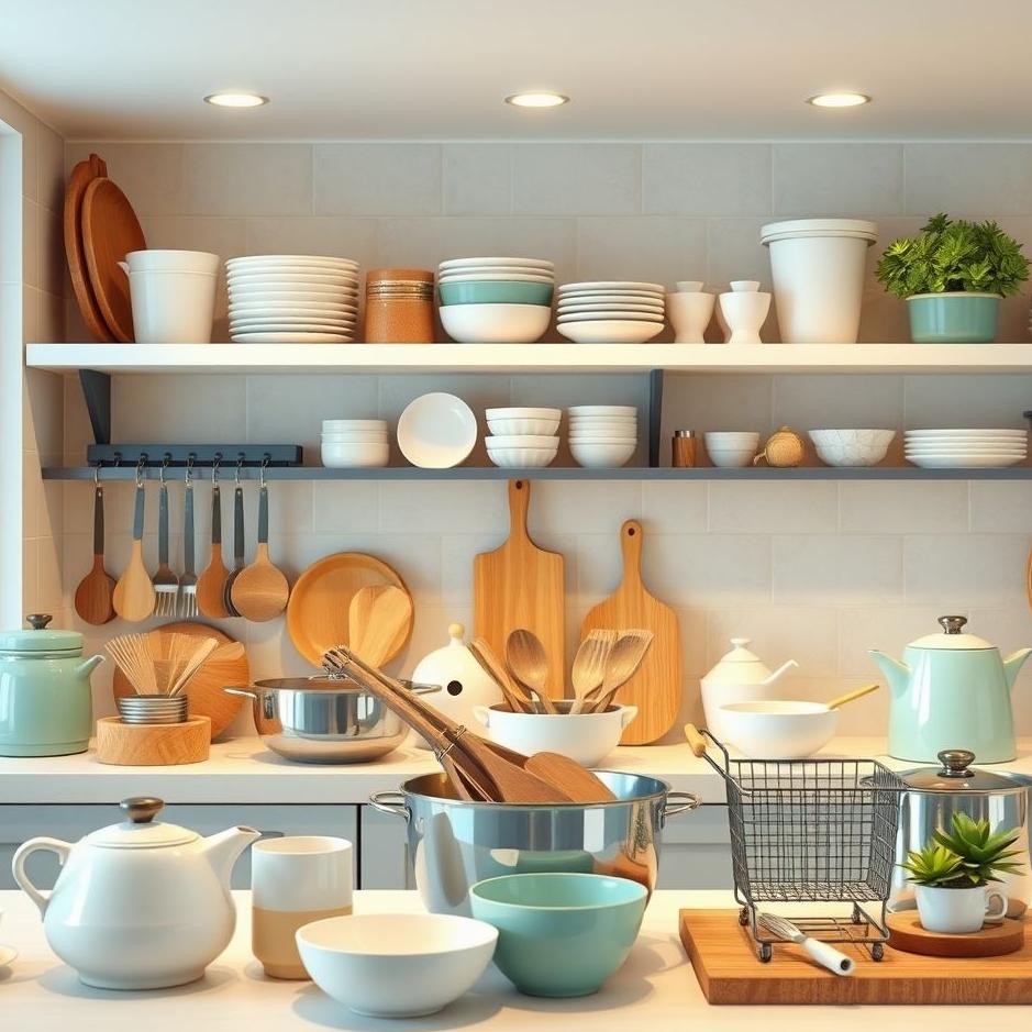 Dream : Buying kitchenware in a dream