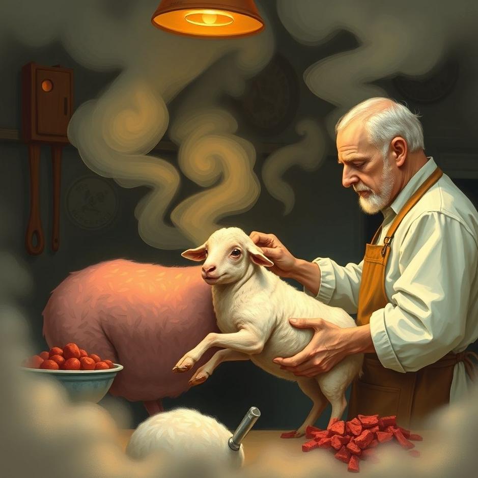 Dream : Buying lamb from a butcher in a dream