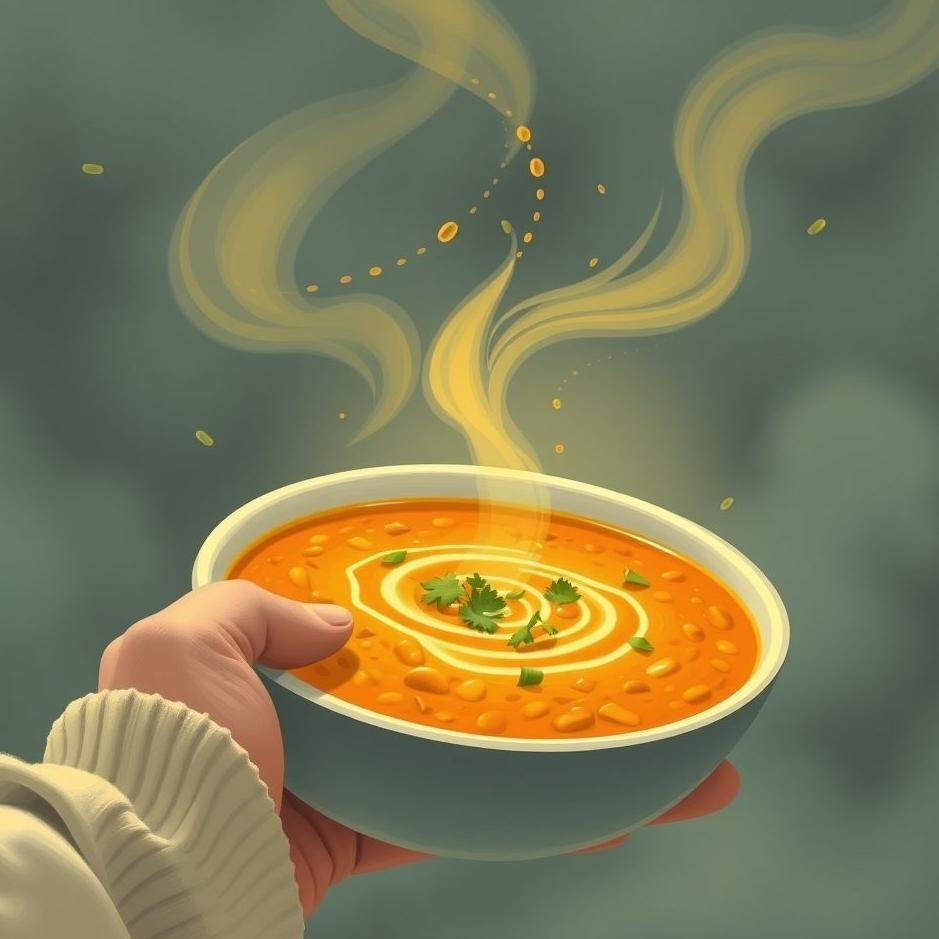 Dream : Buying lentil soup in a dream