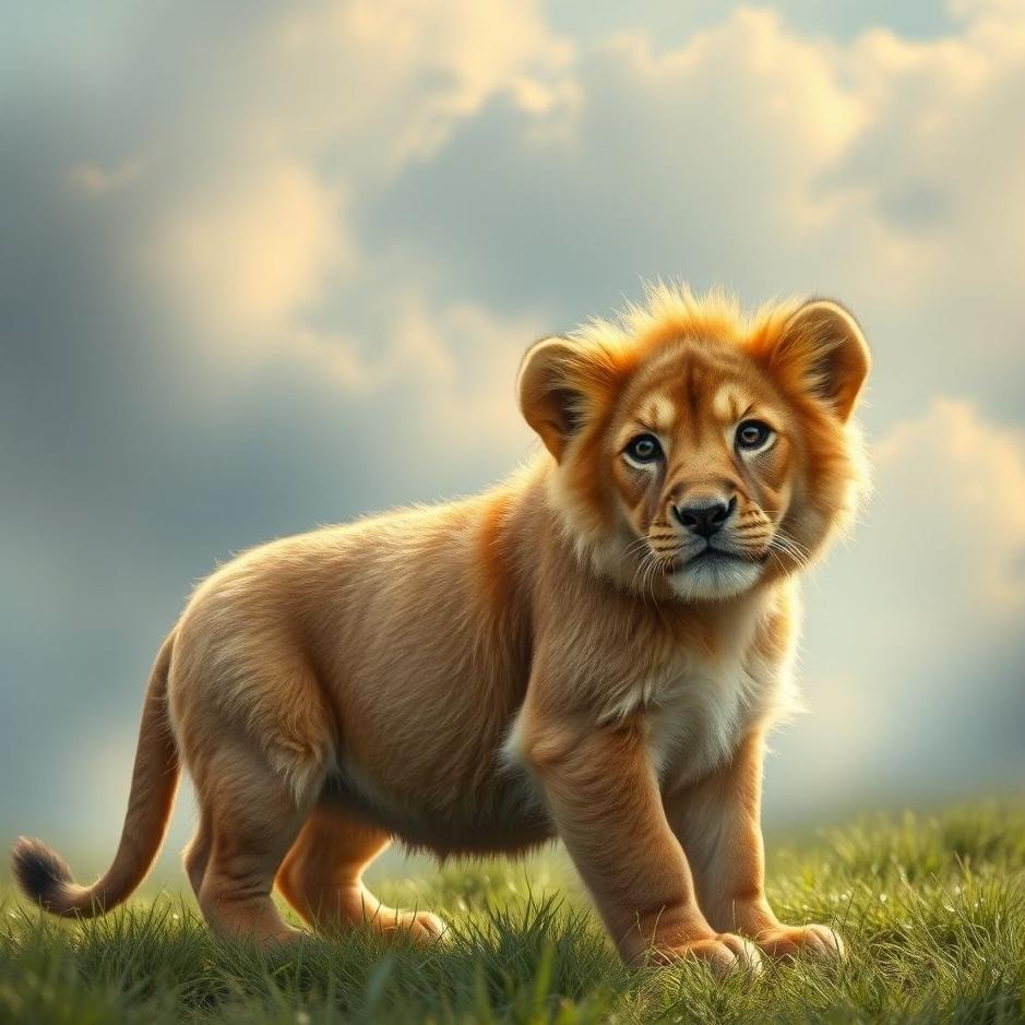 Dream : Buying lion puppy in the dream