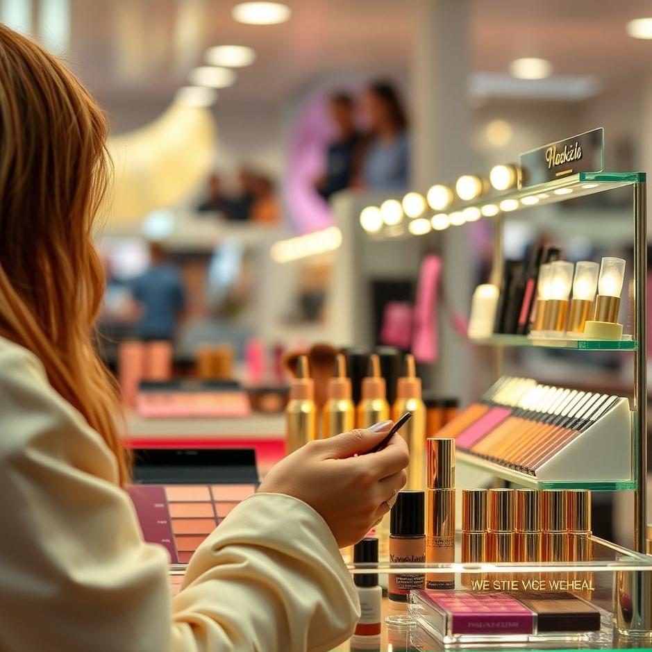 Dream : Buying makeup in a dream