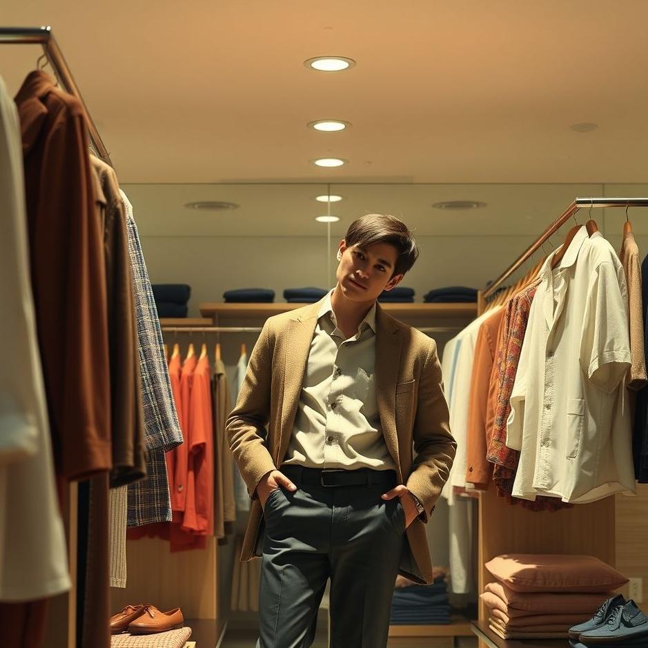 Dream Dictionary : Buying men's clothes in a dream